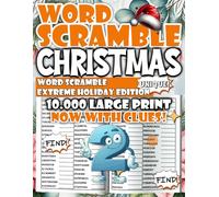 Christmas Word Scramble - Extreme Holiday Edition: Take on advanced holiday scrambles for adults who crave excitement and festive fun.