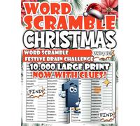 Christmas Word Scramble - Festive Brain Challenge: Stimulate your mind with scrambled Christmas words, designed to add joy and challenge this season.