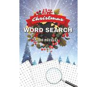 Christmas Word Search 100 Puzzles: Large Print Festive Winter Holiday Word Find Puzzle Book | 6X9 Inches | Gift For Kids, Teens, Adults & Seniors