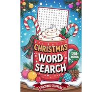 Christmas Word Search 1200+ Words: Stocking Stuffers: Fun and Relaxing Large Print Word Find Puzzles for Adults, Seniors & Teens, Holiday Activity Book with Solutions