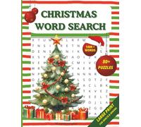 Christmas Word Search: 1400 Words, 80+ Puzzles, Large Print For Adults and Seniors, All About Christmas, Unique Words: 80 Word Search Puzzles , 32 ... Gift for Holidays, Vacations and Free Times