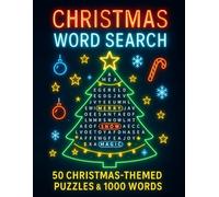 Christmas Word Search: 50 Themed Puzzles & 1000 Words to Celebrate the Magic of Christmas