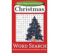 Christmas Word Search: 50 Winter Puzzles for Adults, Seniors, and Kids