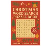 Christmas Word Search: A Cozy Holiday Activity Book for Adults, Seniors, and Teens Unwrap the Magic of Christmas with Every Puzzle