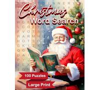 Christmas Word Search: A Large Print Book for Adults & Seniors, 100 Winter Themed Word Find Puzzles for Nostalgic Holiday Fun