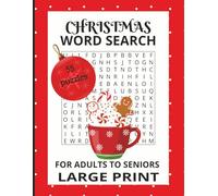 CHRISTMAS WORD SEARCH: A Large Print Christmas Puzzle Book for Relaxing Holiday Fun