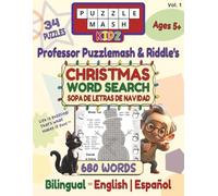 Christmas Word Search Adventure For Kids: Sopa de Letras Aventura Para Niños