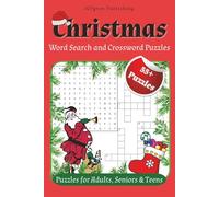 Christmas Word Search and Crossword Puzzles: Word Search and Crossword Puzzles with Easy to Read Print about Christmas, Wintertime and More | 6x0 ... Vacations, Stress Relief and Relaxation.