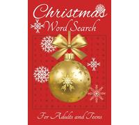 Christmas Word Search: Beautiful, holiday inspired words through out these pages. Feel the joy and warmth of Christmas.