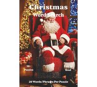 Christmas Word Search Book: Festive Holiday Word Puzzles for All Ages