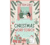 Christmas Word Search Book, Holiday Fun for Teen Girls: Festive Puzzles for Her - Cozy Winter Brain Games, Relaxing Holiday Activities & Perfect Stocking Stuffer Gift