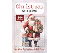 Christmas Word Search Book: Merry Christmas Word Searches with Easy-to-Read Print. Festive puzzles for lovers of all things Christmas-celebrating ... Santa! 50+ puzzles | 110 pages | 6x9 inches