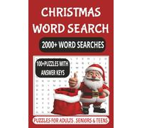 Christmas Word Search Book: Print Word Puzzles for Christmas | Fun Holiday Games with 100+ Puzzles & 2000+ Words | Perfect Xmas, Yule & Christmastide ... Relief & Relaxation | 6" x 9", 202 Pages