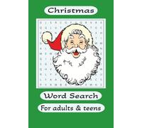 Christmas Word Search Book: Word searches with easy to read, print about Christmas, Christmas songs and more | 6x9 inches | 110 pages | 50+ puzzles…….. enjoy on holidays.