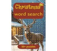 Christmas word search book: Word searches with easy to read print about Christmas, festive season, holidays and more. 6x9 inches, 110 pages with 50+ ... Gift for vacation, holidays and free times.