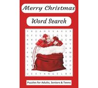Christmas Word Search Book: Word searches with easy to read print about Christmas, Snow, Decorations and more | 6x9 inches, 110 pages | 55 + puzzles... Gift for Vacations, Holidays and Free Times