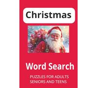 Christmas Word Search Book: Word Searches with Easy to Read Print about Christmas, Xmas, Advent and More I 6x9 inches, 110 pages I 50+ Puzzles... Gift for Vacations, Holidays and Free Times