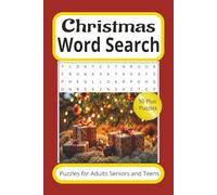 Christmas Word Search Book: Word Searches with Easy to Read Print about Christmas, Xmas, Yuletide and More | 6x9 inches, 110 pages| 50+ puzzles … Gift for Vacations, Holidays and Spare Times.