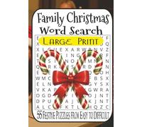 Christmas Word Search Extravaganza: 55 Festive Puzzles from Easy to Difficult - Joyful Brain Games for Adults, Seniors & Teens to Celebrate the Holiday Spirit
