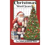 Christmas Word Search for Adult, Seniors, and Teens: Crossword Puzzles with easy-to-Read Print about Christmas, Winter, and Giving Holiday, | 6x9 ... .... Gift for Vacations and Relaxation