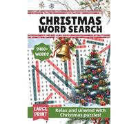 Christmas Word Search for Adults and Seniors: Festive Large Print Puzzle Book | 90 Holiday-Themed Puzzles with 27 Words Each | Relax, Unwind & Celebrate the Season
