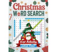 Christmas Word Search For Adults Large Print: Relaxing Christmas Word Search Puzzles For Adults, Seniors And Kids, 85 Christmas Themed Word Search ... Christmas holiday themed words to find
