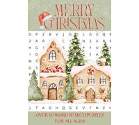 Christmas Word Search for All Ages: Holiday-themed puzzle book is a perfect stocking stuffer 6X9