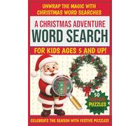 Christmas Word Search for Kids Ages 5-10: Fun and Easy Christmas Word Search Book for Kids, Classrooms, and Travel