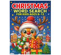 Christmas Word Search for Kids Ages 8-12: Fun & Challenging Holiday Word Search Puzzles for Smart Kids - 100+ Christmas-Themed Brain Games to Boost ... Focus, and Celebrate the Magic of the Season.