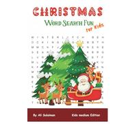 Christmas Word Search Fun - kids Medium: Kids Medium Edition (Christmas Fun Challenge)