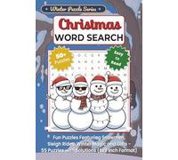Christmas Word Search: Fun Puzzles Featuring Snowmen, Sleigh Rides, Winter Magic and Gifts - 55 Puzzles with Solutions (6x9 Inch Format)