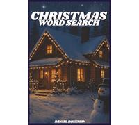 CHRISTMAS WORD SEARCH: GLOSSY COVER, 6 X 9 INCHES | 50 PUZZLES WITH SOLUTIONS | 500 WORDS, 102 PAGES