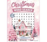 Christmas Word Search - Large Print: A Christmas Word Search Puzzle Book for Kids, Adults & Seniors - Big Letters, Stocking Stuffer Fun! - Large ... Stress Relief and Cozy Winter Nights.