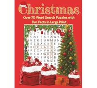 Christmas Word Search: Over 70 Christmas Themed Puzzles in Large Font with Fun Facts Included with Each Puzzle |8.5x11 inches| Holiday puzzle book ... sparkle. (Word Search Puzzles with Fun Facts)