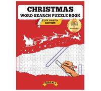 Christmas Word Search Puzzle Book: 50 Seasonal Letter-Finder Activities for Adults, Seniors & Teens - Easy to Medium Plus Tough Rounds for Festive ... Ideas (MAK PUZZLE - WORD SEARCH PUZZLE BOOKS)