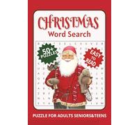 Christmas word search puzzle book: A Christmas Activity Book Packed with Festive Crosswords, Word Puzzles, and Holiday Brain Games for All Ages