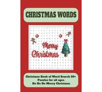 Christmas Word Search Puzzle Book: Christmas Word Search Puzzles Large Print - Fun & Festive Stocking Stuffer for Kids, Teens, Adults & Seniors | Holiday Brain Games and Perfect Christmas Gift Idea