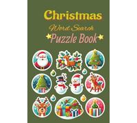 Christmas Word Search Puzzle Book: Crossword Puzzle | Word Search Book | Christmas and Thanksgiving activities for Adult and Teens | 80 pages | 6x9 inches