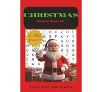 Christmas Word Search Puzzle Book: Dive into festive fun with this Christmas word search puzzle book! Unwrap hours of jolly challenges packed with holiday cheer! Fun for all ages.