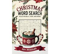 Christmas Word Search Puzzle Book: Easy to Read Word Search For Christmas, Winter | 6x9 inches, 110 pages, 50+ Puzzles...Gift For Holiday, Vacation, and Free Time