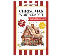 Christmas Word Search Puzzle Book for Adults: Easy to Read Print - 490+ Holiday-Themed Words and 50+ Fun, Challenging Puzzles with Solutions