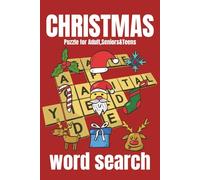 Christmas Word Search Puzzle Book For Adults: Word Search about Christmas Festival, December Holidays and more 6x9 inches, 111 pages 50+puzzle... For giving as a gift or a stocking stuffer