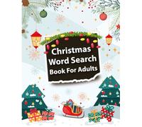 Christmas Word Search Puzzle Book For Adults: Word Search Game for Grandma-Christmas Word Search Puzzle Book For Seniors Adults Women Grandma and ... Puzzle Book for Adults Teens and Clever kids