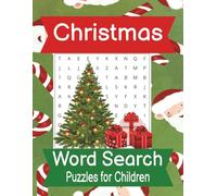 Christmas Word Search Puzzle Book for Children/Kids: Word Searches with Easy to Read Print about Christmas, Winter, Santa, and More | 8.5x11 inches, ... Holidays, Stocking Stuffer, and Family Fun