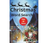 Christmas Word Search Puzzle Book: Fun Activity Book for Kids, Adults & Families (Holidays Word Search)