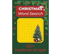 Christmas Word Search Puzzle Book: Fun Christmas-Themed Word Search for All Ages | 6x9 Inches, 110 Pages, 50+ Puzzles with Solutions | Perfect for Family Gatherings, Travel, and Holiday Fun
