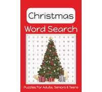 Christmas Word Search Puzzle Book: Fun, Easy to Read Print About Christmas, Christmas Time, Holiday Season and More | 6x9 Inches | 50+ Puzzles... Gift for Holiday Vacation, Birthdays and Free Time