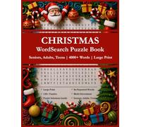 Christmas Word Search Puzzle Book: Themed Word Searches with Large Print about Christmas, for Seniors, Adults, Teens | 8.5 x 11 inches, 163 pages, ... Gift for Holiday Cheer (Festive Collection)
