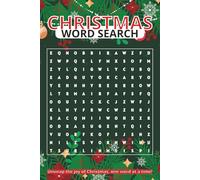 Christmas Word Search Puzzle Book: Word search puzzle book with EASY to READ PRINT about Christmas, holidays and merry making, 6X9, 110 PAGES, 50+ PUZZLES .. GIFTS, HOLIDAYS, FUN