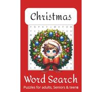Christmas Word Search Puzzle Book: Word Search with Easy to Read Print about Christmas, Holiday, Santa Claus and More |6x9 inches, 110 pages| 50+ Puzzles...Gifts...Holiday shopping, Holiday Feast